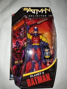 Figura de acción Batman Unlimited PLANET-X BATMAN + Bat Mite DC Mattel 2013 NUEVO - Imagen 1 de 12