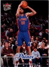 2007-08 Ultra Retail Parallel Pistons Basketball Card #49 Tayshaun Prince