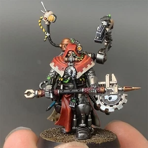 Tech-Priest Enginseer Adeptus Mechanicus GW Warhammer 40K Miniatures Painted - Picture 1 of 4