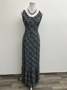 DIP Women’s Long Dress Layered Plus Size 2XL Adjustable Strap Pullover Viscose - Picture 1 of 8