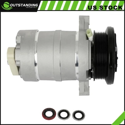?A/C AC Compressor w/ Clutch For Cadillac Eldorado Fleetwood Seville 1989-1992 - Изображение 1 из 4