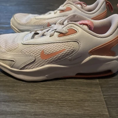 Nike Air Max Melocotón y Blanco Talla 2Y Cordón Elástico Sin Cordones  Foto 1 de 4