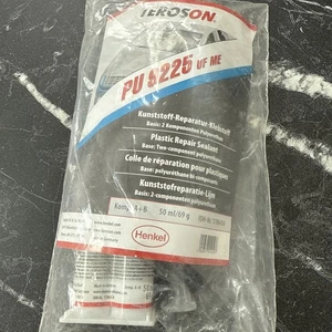 TEROSON PU 9225 UF ME 2K Two-Part Ultra Fast Plastic Repair Adhesive 50ml - Picture 1 of 7