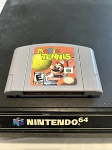 Mario Tennis Nintendo 64 N64 Authentic Game Cartridge - Picture 1 of 1