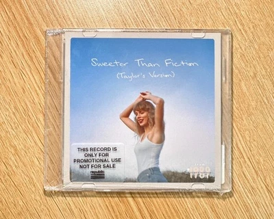 【Promo CD】Sweeter Than Fiction Taylor's Version 1-track in - Image 1 of 4