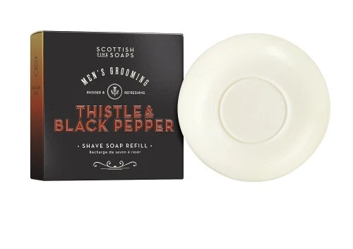 Scottish Fine Soaps Rasierseife Thistle & Black Pepper 100g