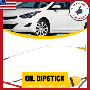New Engine Oil Level Dipstick fit for 2016-2019 Hyundai Sonata 2.0L 26611-2E022 - Picture 1 of 14