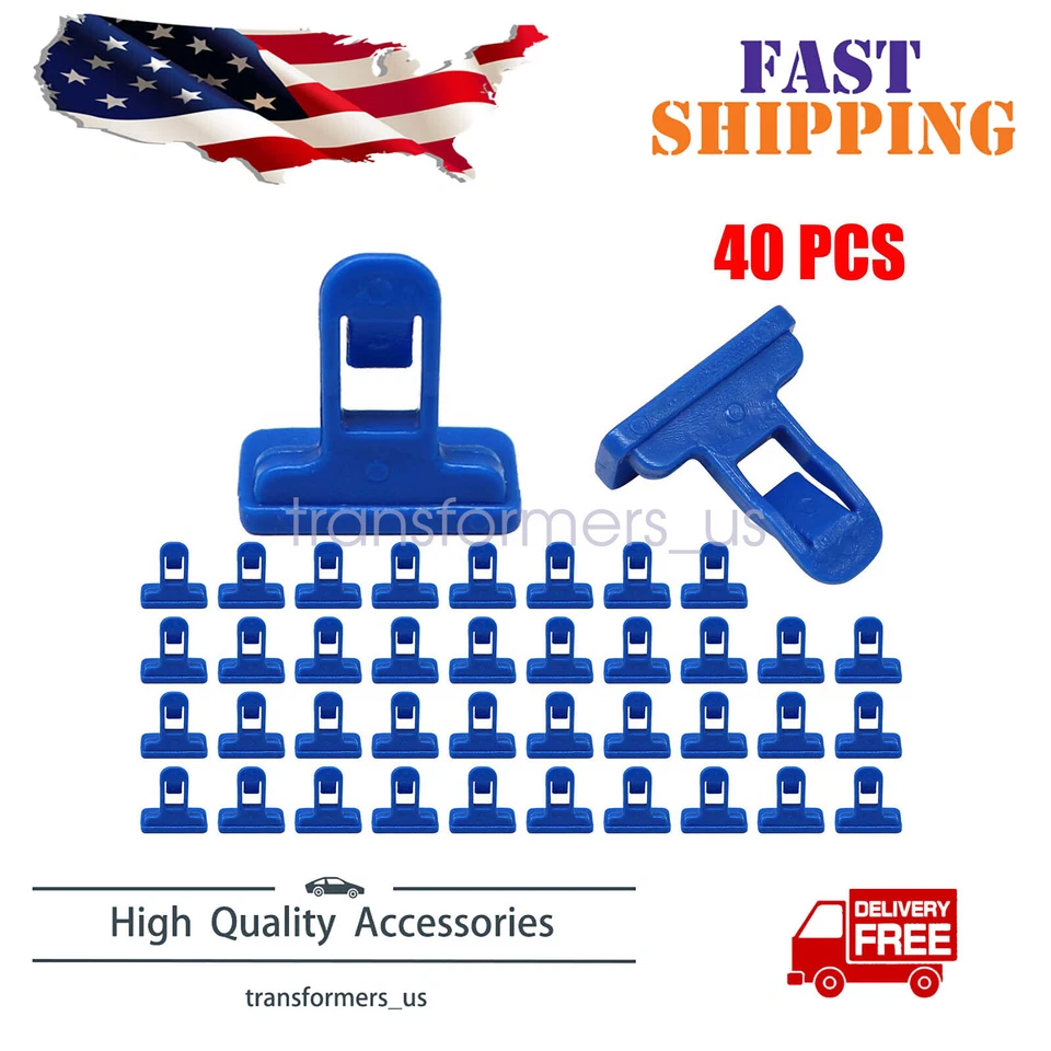 40X Replaces 75392-35200 Bumper Moulding Clips Retainer Fastener For Toyota - Image 1 of 1