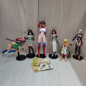 Namco Real Figure Collection figure mini doll Lot 6 set retro vintage rare p1 4 - Picture 1 of 18