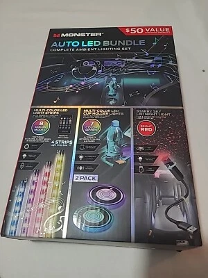 Monster Auto LED Bundle Ambient Lighting Set Car Foto 1 de 3