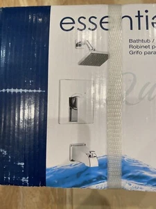 Belanger Single-Handle 1-Spry Tub&Shower Faucet w/Rough-In Valve-Polished Chrome - Picture 1 of 9