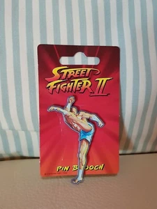 Sagat - Street Fighter 2 II Brooch lapel pin badge Capcom 1991 Collector's item - Bild 1 von 2
