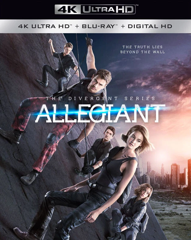 Divergent Series: Allegiant (4K UHD Blu-ray/Blu-ray, 2016)