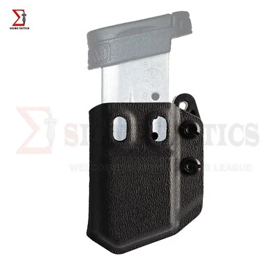 SIGMA TACTICS Universal Stack Mag For S&W M&P Shield Magazine Carrier IWB / OWB Kydex Holster