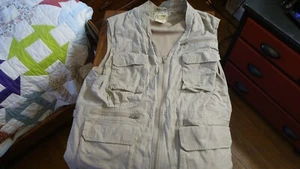 LL BEAN Angeln Jagd Reise Weste Khaki Herren Large - Bild 1 von 2