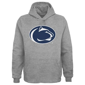 Outerstuff NCAA Boys Penn State Nittany Lions Primary Logo Fleece Hoodie, Grey - Picture 1 of 3