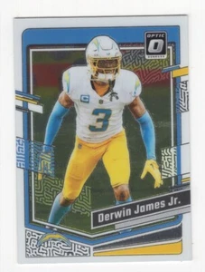 2023 DONRUSS OPTIC FOOTBALL DERWIN JAMES JR. LOS ANGELES CHARGERS #102 - Picture 1 of 1