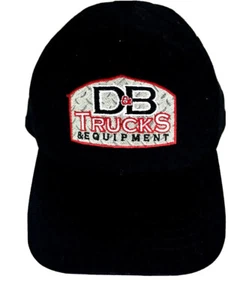 D&B Trucks and Equipment CO. Texas Kentucky Gorra Sombrero Nuevo Negro Ajustable - Imagen 1 de 6