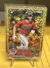 Corbin Carrol /50 Gold Etch Gilded Collection SP