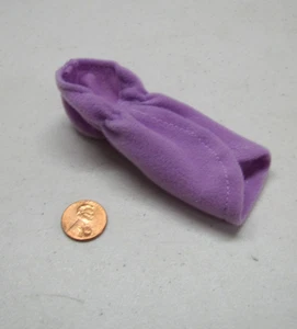 New! Fisher Price Loving Family Dollhouse Cloth Purple Poncho Jacket Child Doll - Picture 1 of 3