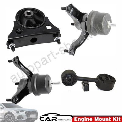 Juego de montaje de motor y transmisión 4 piezas. Toyota Highlander 2001-2003 2,4 L tracción delantera. Foto 1 de 4