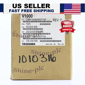 US FREE TAX Yaskawa V1000 Variable Frequency Speed AC Drive CIMR-VU4A0007FAA - - Picture 1 of 3