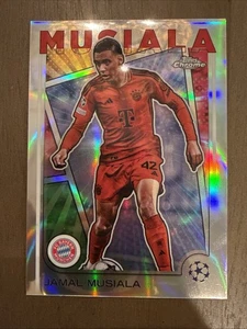 2024-25 Topps Chrome #42 JAMAL MUSIALA Hero Variation Case Hit SSP - Picture 1 of 4