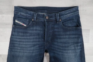 Mens Diesel LARKEE-X Stretch Regular Straight Blue Jeans W32 L33 Wash RB067 - Picture 1 of 12