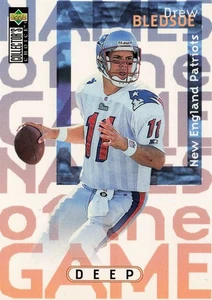 Drew Bledsoe 1997 Collector's Choice Names of the Game #76 - Picture 1 of 2