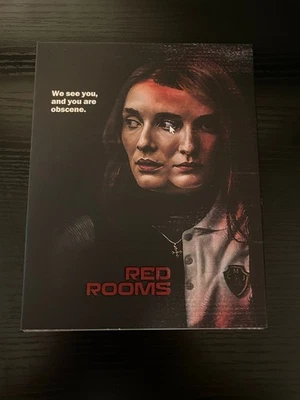 Red Rooms Blu Ray w Slipcover BRAND NEW SEALED Vinegar Syndrome Utopia - Image 1 of 2