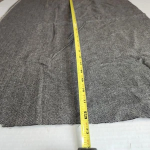 Herringbone 2 Yards Fabric Brown 72"x45" Blend  - Picture 1 of 5