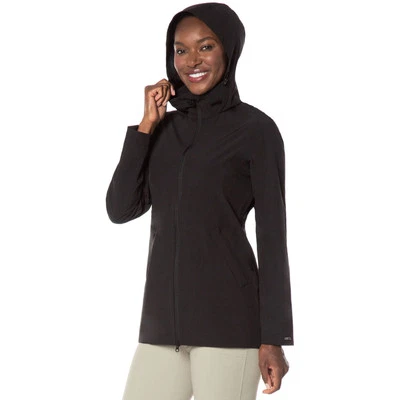 KERRITS Women's Waterproof Black Rain Jacket (40499BLK)