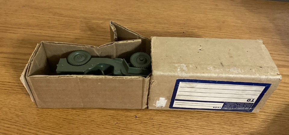 Dale Diecast Will's WWII Jeep & Original Box TA-16 - Image 1 of 4