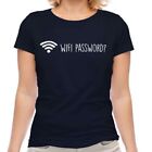 Wifi Mot de Passe Femmes T-Shirt Cadeau Technologie Drôle