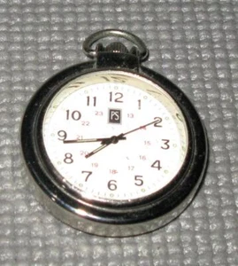 Vintage Paul Sebastian INC Taschenuhr Quarzuhr - neue Batterie - Bild 1 von 2