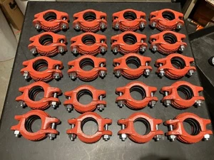 (20 Stück) Victaulic Zeroflex 07 1-1/2" 48,3 gerillte Rohrkupplung - Bild 1 von 4