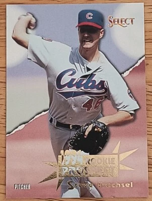 1994 Score Select Steve Trachsel Chicago Cubs #389 Rookie Prospect  - Image 1 of 2