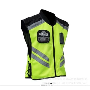 Fashion Motorcycle Riding Reflective Vest Running Fluorescent Safety Jacket - Picture 1 of 15