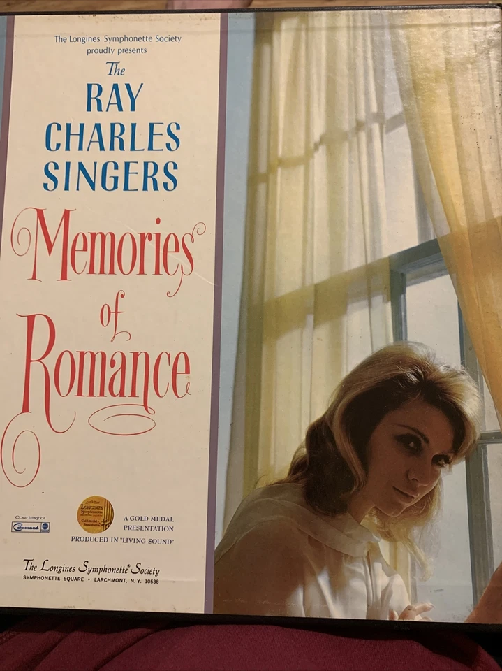 THE RAY CHARLES SINGERS "MEMORIES OF ROMANCE" Box Set 5 Records LP VINYL  - Image 1 of 1