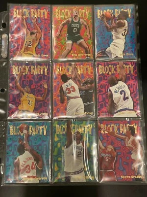 1995-96 NBA Hoops Block Party - Complete Your Set! - Image 1 of 2