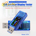 AT34 AT35 USB 3.0 Color LCD Voltmeter Ammeter Voltage Current Meter USB Tester