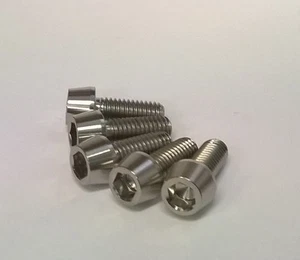 5x Titanio M6 x 16 mm Cono Allen Socket Cabezal Palanca de Freno Ligero - Imagen 1 de 1
