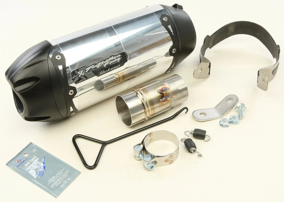 TBR Slip-On 铝 S1-R 黑色 005-3850406-S1B YZF-R6 06-20 — 第 1/1 张图片