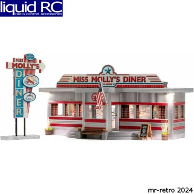 Woodland Scenics BR5066 HO Miss Molly s Diner - Image 1 of 2