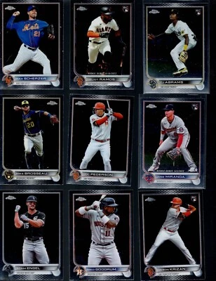 2022 TOPPS CHROME UPDATE Baseball Complete Your Set BUY MORE SAVE MORE - Image 1 of 4