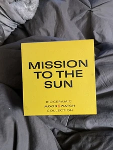 Omega x Swatch Moonswatch Mission To The Sun, Bioceramic Speedmaster, Yellow NEW - Picture 1 of 4