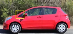 11/2011 to 04/2020 Toyota Yaris - Side mirror triangle trim (Left) 60117-52070 - Picture 1 of 3
