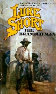 The Branded Man by Luke Short / 1980 Dell Paperback Western - Picture 1 of 1