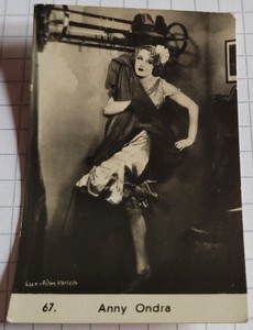 Actress ANNY ONDRA | Film Photo - Trading Card #5841