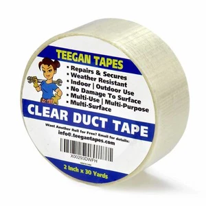 Transparent Duct Tape 2x30 Yards - Picture 1 of 12